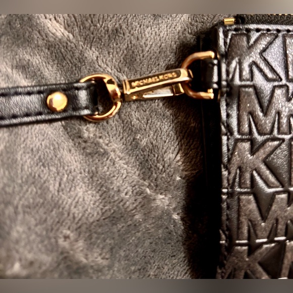 🖤 Michael Kors Jet Set Black Glitter ID Card Holder - Picture 7 of 8